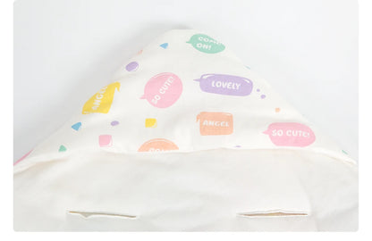 3-in-1 Baby Swaddle Wrap for Stroller & Car Seat | Universal 5-Point Harness Fit