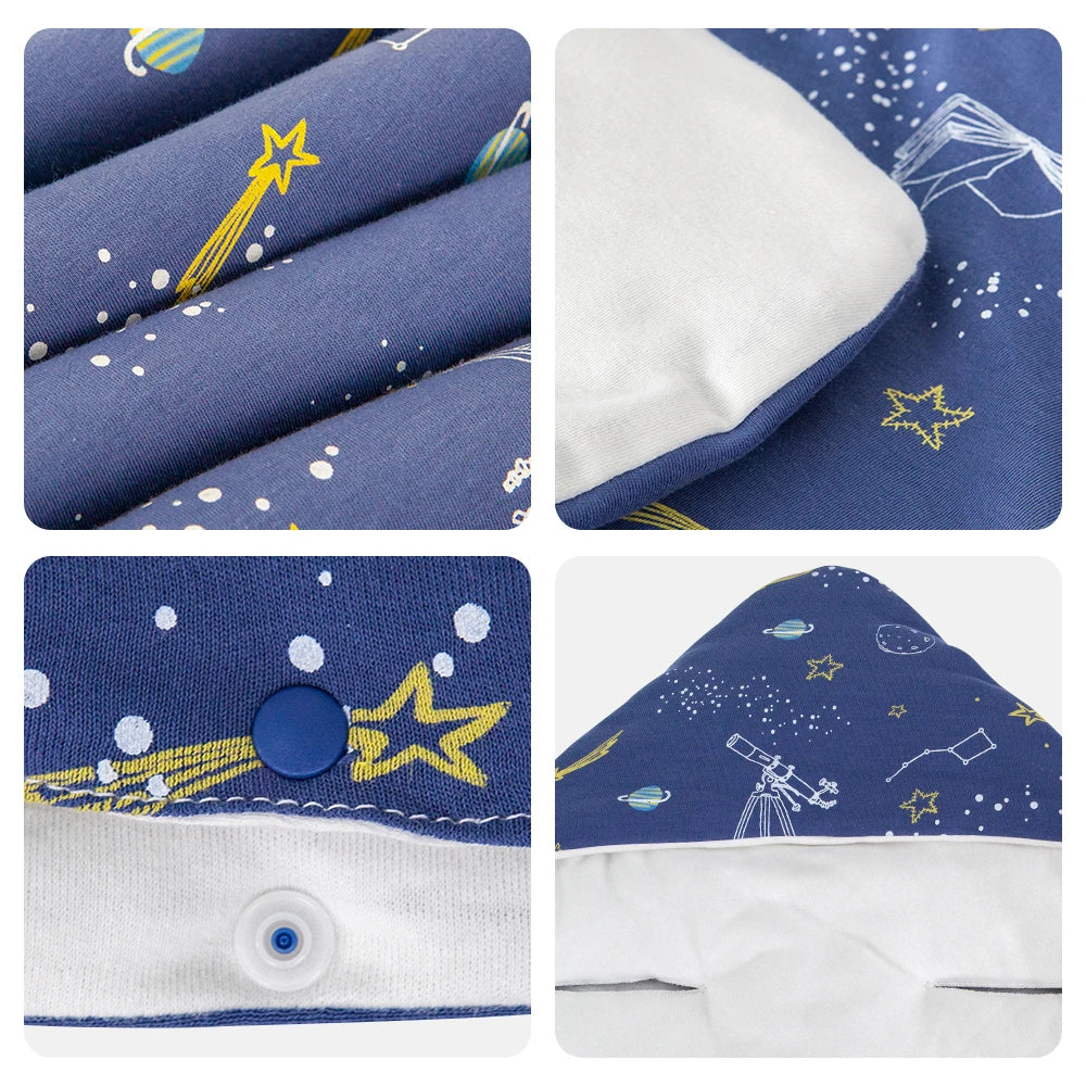 3-in-1 Baby Swaddle Wrap for Stroller & Car Seat | Universal 5-Point Harness Fit